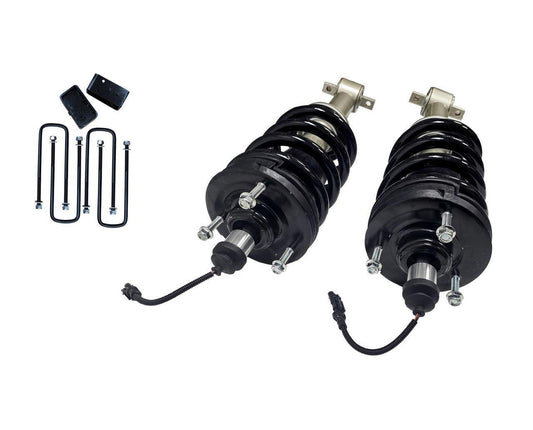 3 Inch Lift Mag Ride Delete Loaded Struts with Rear 3 Inch Blocks