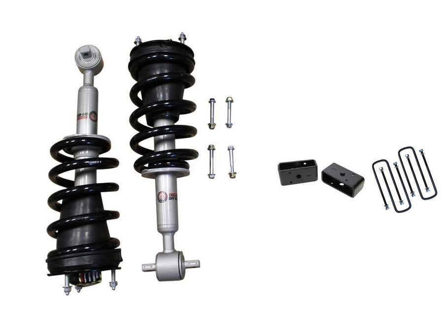2 Inch Front Lift Struts w/ 2 Inch Rear Blocks