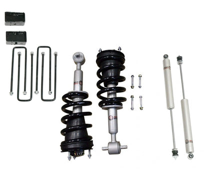 3 Inch Lift Kit w/ Front Struts, Rear Blocks, and Shocks 07-18 Chevrolet Silverado 1500/07-18 GMC Sierra 1500
