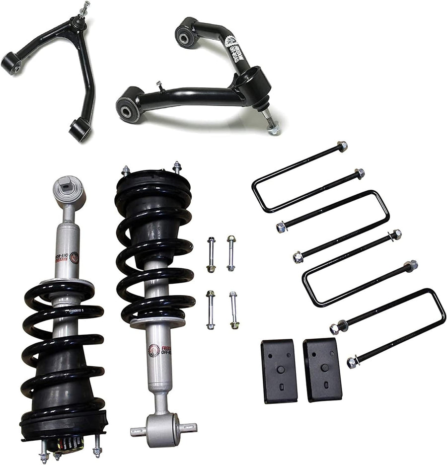 3 Inch Front Lift Struts w/ Rear Blocks and Control Arms