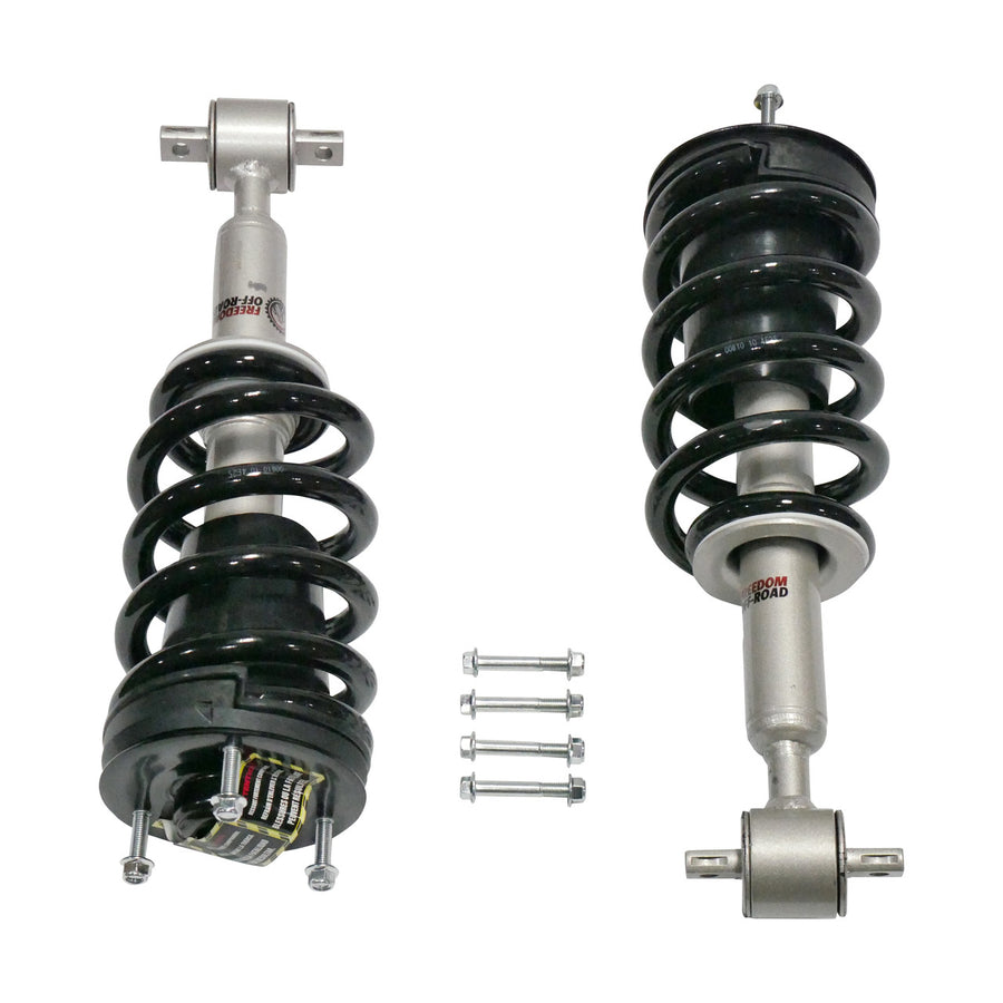 Front 2 Inch Lift Struts 07-20 Escalade/Escalade ESV 07-13 EXT/Avalanche 07-18 Silverado/Sierra 1500 07-20 Tahoe 07-20 Yukon 07-14 Yukon XL 1500 15-20 Yukon XL