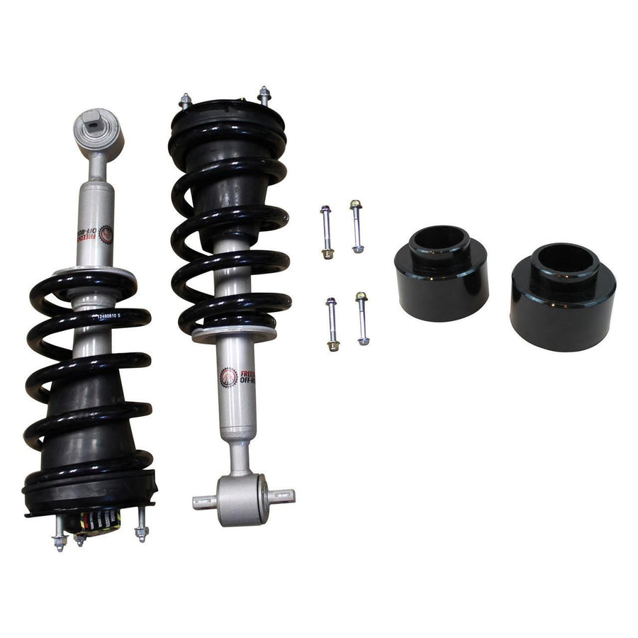 Front 2.5 Inch Lift Struts w/ Rear 2 Inch Spring Spacers 2007-2020 Tahoe/Yukon/Escalade/Suburban