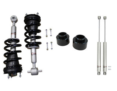 Front 2.5 Inch Lift Struts w/ Rear 2 Inch Spring Spacers and Shocks 2007-2020 Chevrolet Tahoe/GMC Yukon/Cadillac Escalade/Chevrolet Suburban