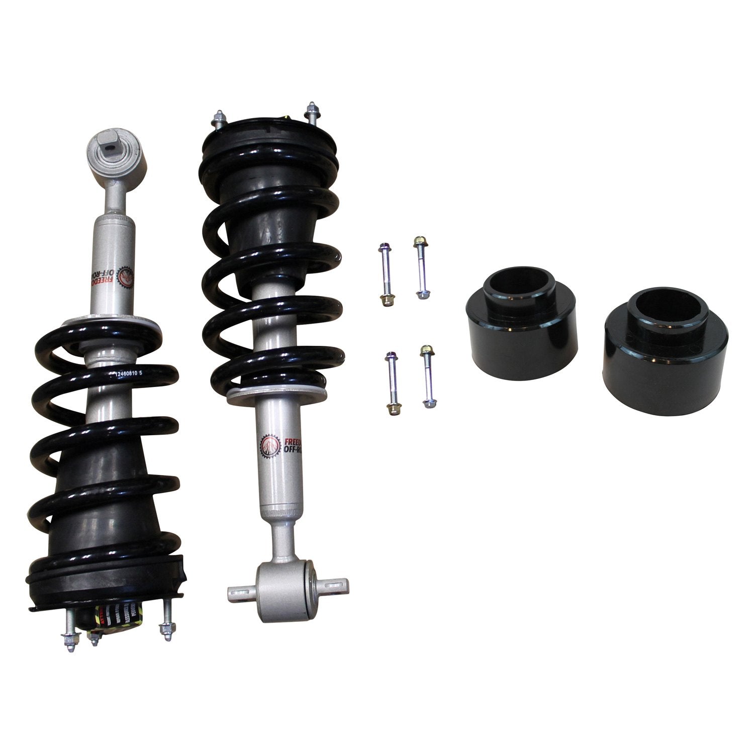 3 Inch Front Struts w/2 Inch Rear Spring Spacers 07-13 Escalade 07-13 Avalanche 14-18 Suburban 07-13 Suburban 1500 07-20 Tahoe 07-20 Yukon 15-20 Yukon XL