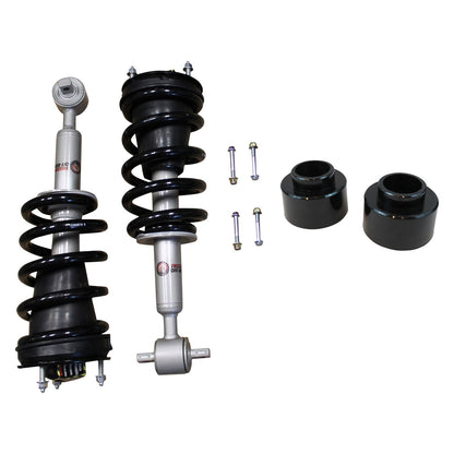 3 Inch Front Struts w/2 Inch Rear Spring Spacers 07-13 Escalade 07-13 Avalanche 14-18 Suburban 07-13 Suburban 1500 07-20 Tahoe 07-20 Yukon 15-20 Yukon XL