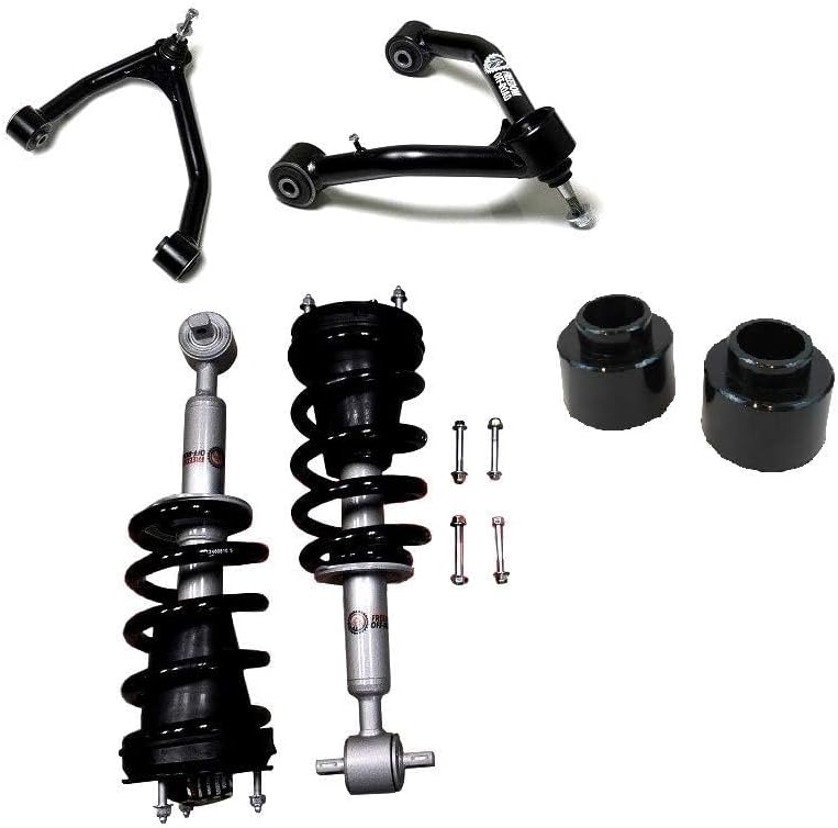 3 Inch Lift Kit Front Struts w/ Rear Lift Spacers, and Control Arms