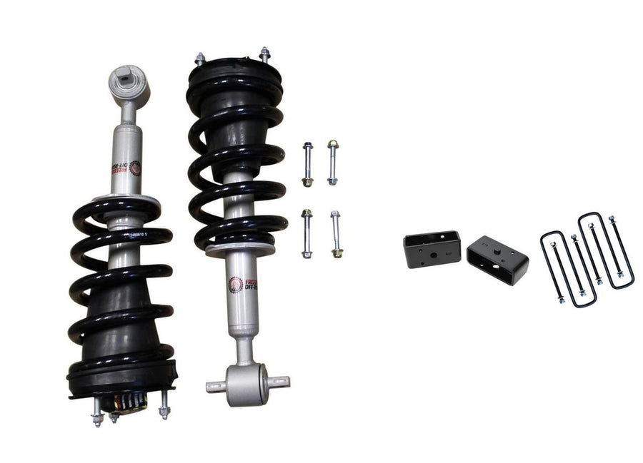 2 Inch Front Lift Struts w/ 2 Inch Rear Blocks