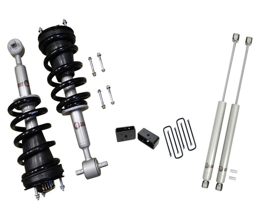 3 Inch Front Lift Struts w/ 2 Inch Rear Blocks and Shocks