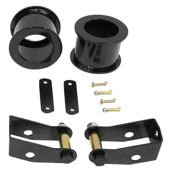 3 Inch Front Coil Spring Spacers with Shock Extenders and Brake Line Brackets 07-18 Wrangler JK