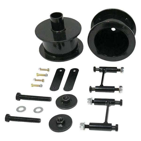 3 Inch Rear Coil Spring Spacers with Shock Extenders and Brake Line Brackets 07-18 Wrangler JK