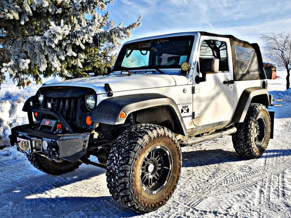 3 Inch Rear Coil Spring Spacers with Shock Extenders and Brake Line Brackets 07-18 Wrangler JK - image 2