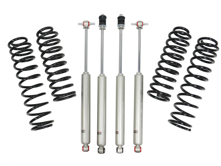 2.5 Inch Front 2.5 Inch Rear Lift Springs w/Shocks 07-18 Wrangler JK