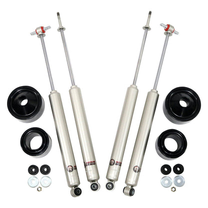 2.5 Inch Front / 2.5 Inch Rear Lift Spacers w/ Shocks 07-18 Wrangler JK