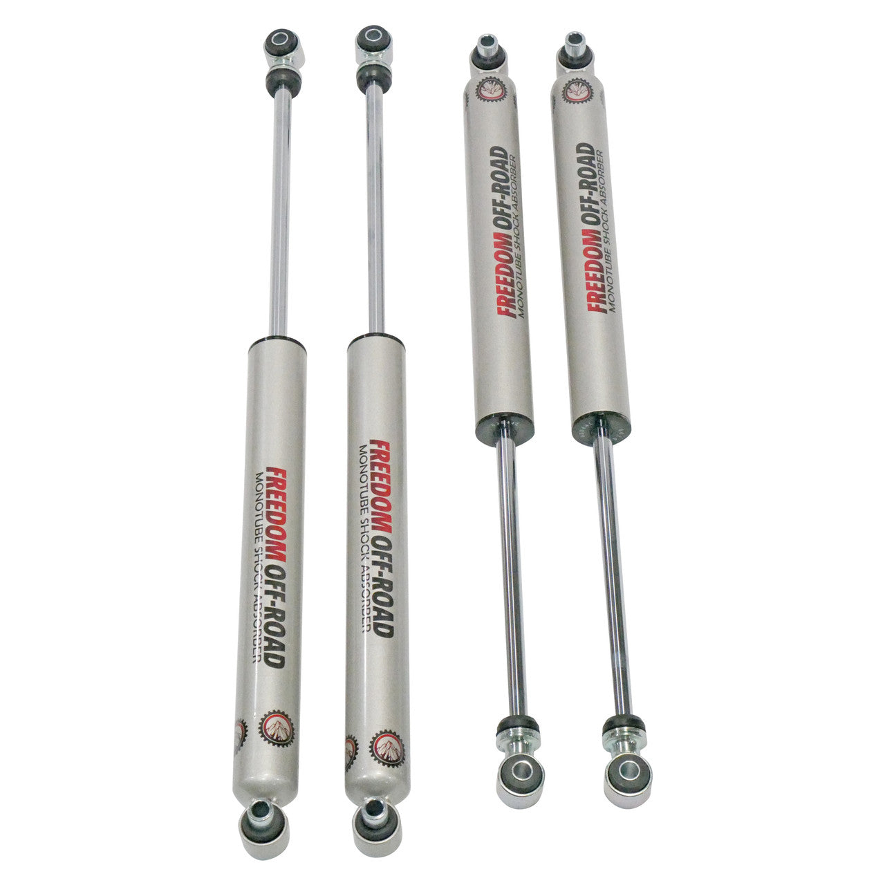 18+ Jeep JL Wrangler Monotube Shocks for 2.5-4.5 Inch Lift Set of 4 Freedom Off Road