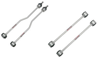 Front and Rear Extended Zinc-Nickel Sway Bar End Links for 3.5-6 Inch Lift 97-06 Jeep Wrangler