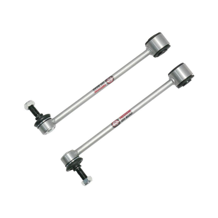 Front Extended Zinc-Nickel Sway Bar End Links for 2-3.5 Inch Lift 07-18 Jeep Wrangler JK/ 20-Present Jeep Gladiator JT