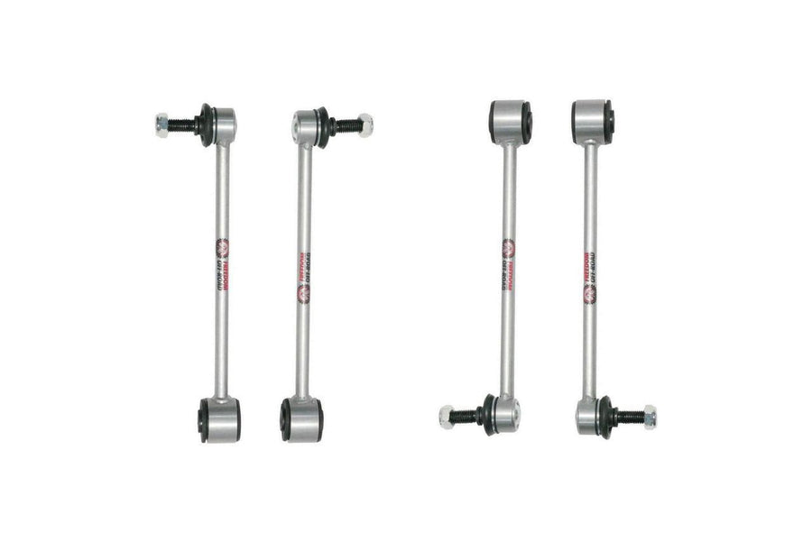 Front and Rear Extended Zinc-Nickel Sway Bar End links for 2-3.5 Inch Lift for 20-Present Jeep Gladiator JT