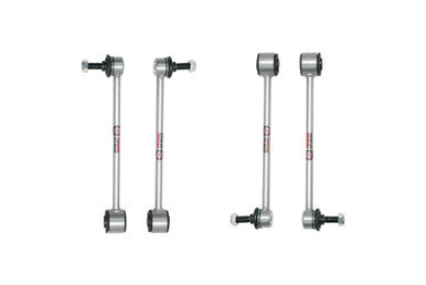 Front and Rear Extended Zinc-Nickel Sway Bar End Links for 2-4 Inch Lift 07-18 Jeep Wrangler JK