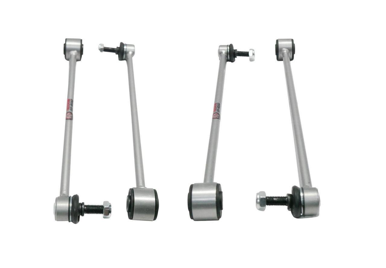 Front and Rear Extended Zinc-Nickel Sway Bar End links for 3.5-6 Inch Lift for 20-Present Jeep Gladiator JT Freedom Off-Road