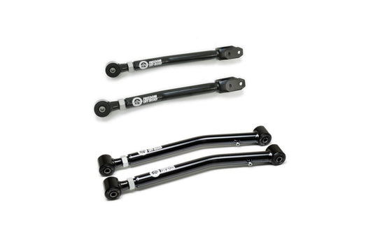 Adjustable Front Upper + Lower Control Arms for 0-4.5 Inch Lift for 18-24 Jeep Wrangler JL, 20-24 Jeep Gladiator JT