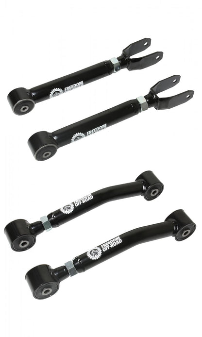 Adjustable Front Upper and Lower Control Arms 0-8 Inch Lift 84-01 Cherokee 97-06 Wrangler