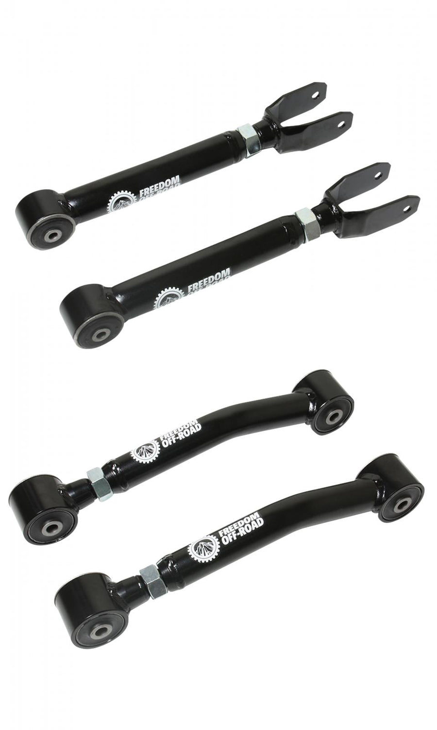 Adjustable Front Upper and Lower Control Arms 0-8 Inch Lift 84-01 Cherokee 97-06 Wrangler