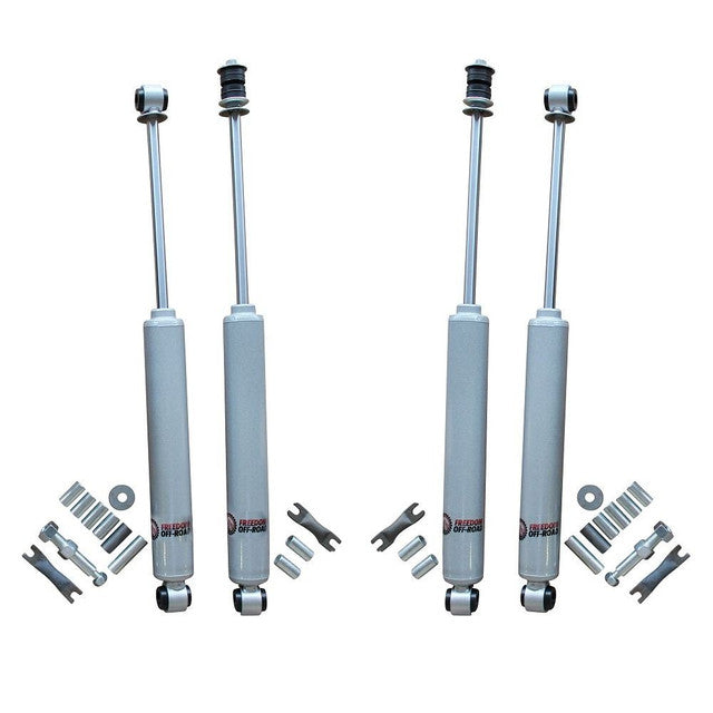2.5 Inch Front / 2.5 Inch Rear Lift Springs w/ Shocks 97-06 Wrangler TJ - image 2