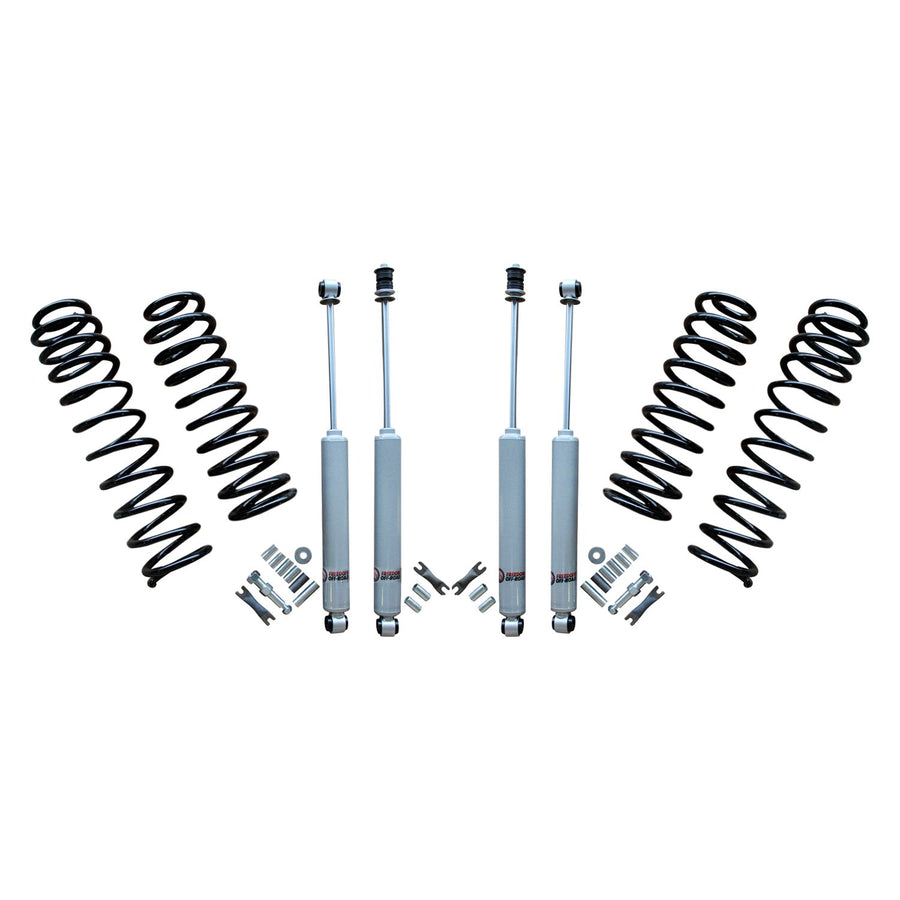 2.5 Inch Front / 2.0 Inch Rear Lift Springs w/ Shocks 99-04 Grand Cherokee