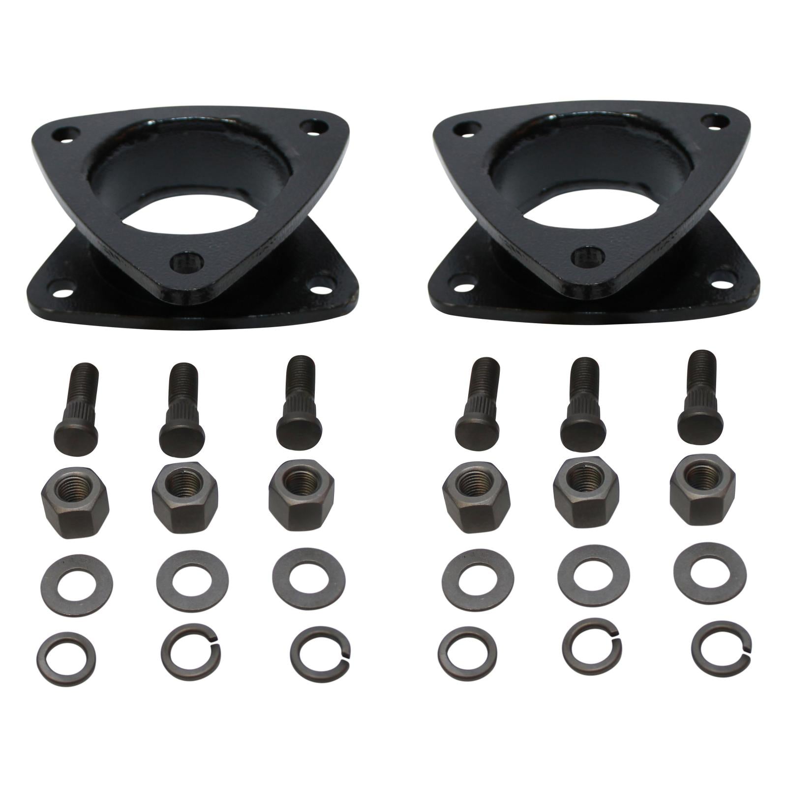 3 Inch Front Strut Spacers 10-23 GX460 03-09 GX470 03-23 4Runner 07-14 FJ Cruiser 05-23 Tacoma Freedom Off-Road