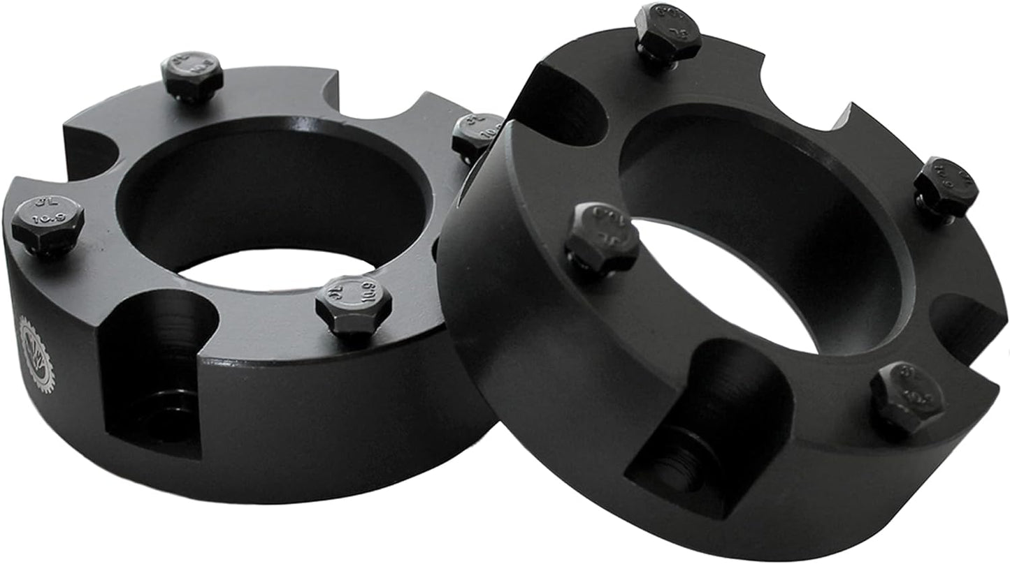 3 Inch Front Strut Spacers 10-23 Lexus GX460 03-09 GX470 03-Up 4Runner 07-14 FJ Cruiser 05-23 Tacoma