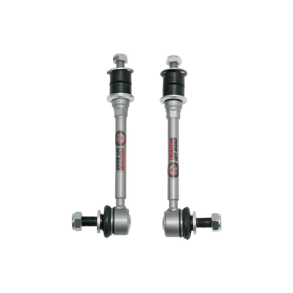 Front Extended Zinc-Nickel Sway Bar End Links for 2-3.5 Inch Lift 96-02 Toyota 4Runner/00-06 Toyota Tundra/05-15 Toyota Tacoma Freedom Off-Road