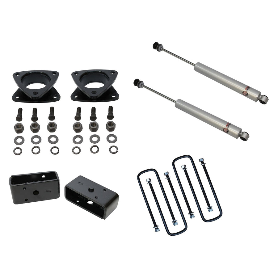 3 Inch Front Strut Spacers 2 Inch Rear Blocks w/U Bolts and Shocks 05-23 Tacoma