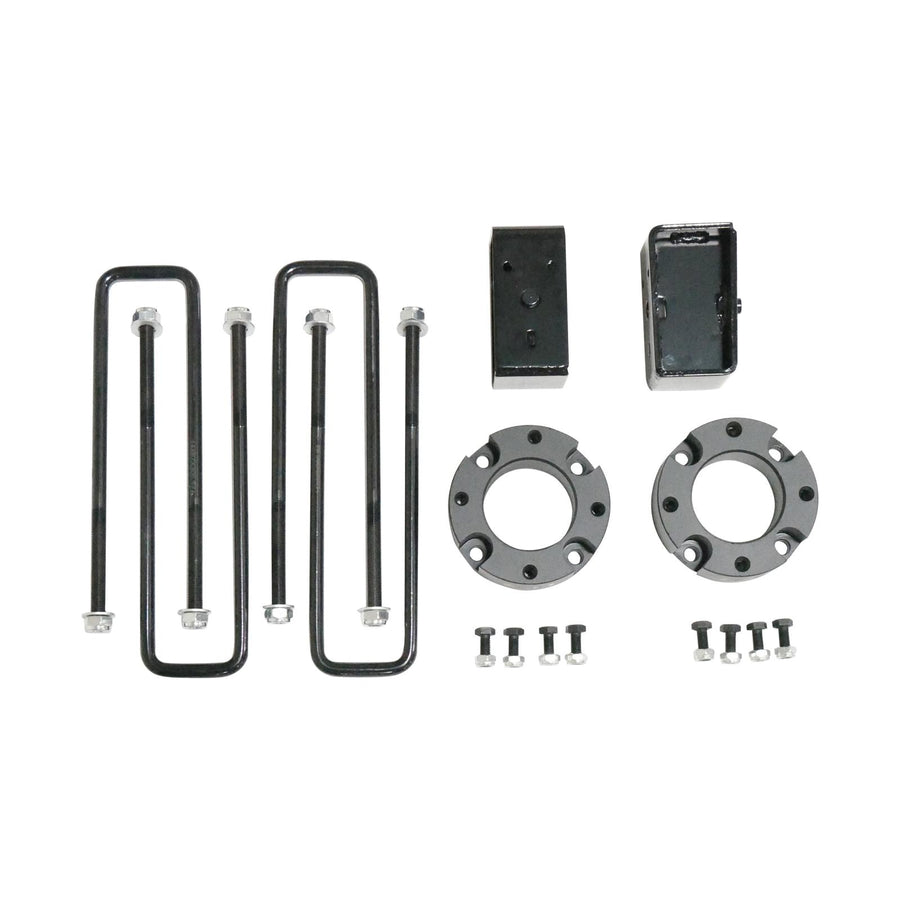 3 Inch Front Strut Spacers / 3 Inch Rear Lift Blocks w/ U-Bolts 2005-2023 Toyota Tacoma