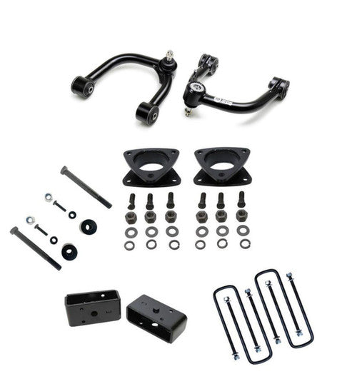 3 Inch Lift Kit with Differential Drop Kit and Front Upper Control Arms