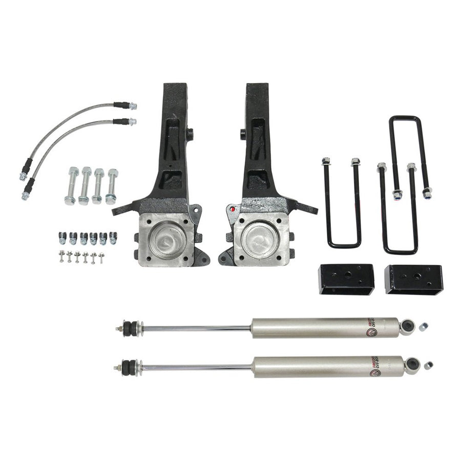 4 Inch Front 3 Inch Rear Lift Kit w/Shocks 05-23 Tacoma RWD