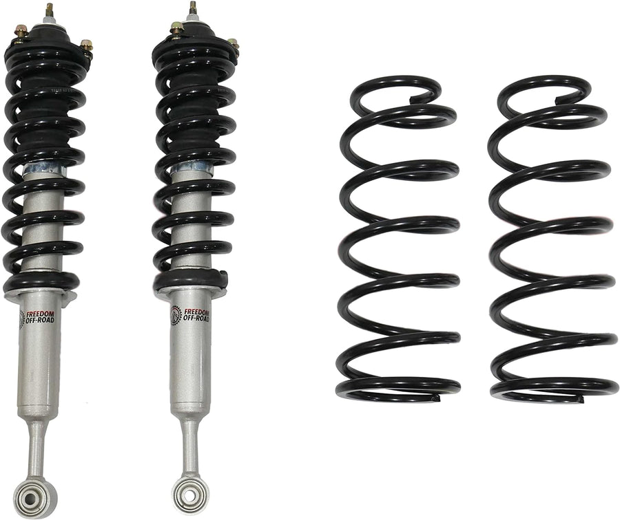 3 Inch Front Lift Struts with Rear 2 Inch Lift Springs 10-23 GX460 03-09 GX470 03-Up 4Runner 07-14 FJ Cruiser