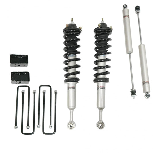 3 Inch Lift Kit Front Struts w/ Rear Blocks and Shocks 05-23 Toyota Tacoma