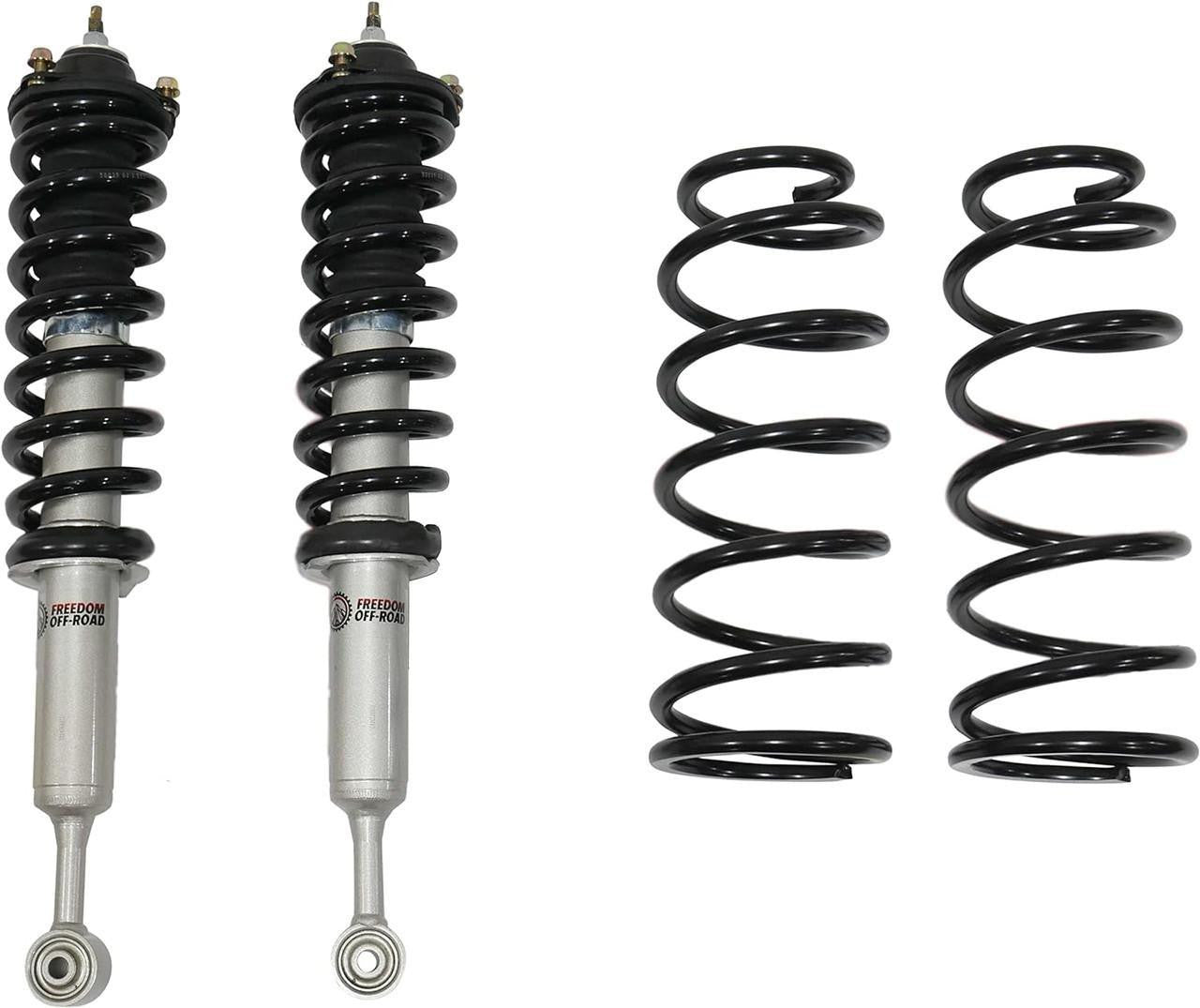 Front 3.5 Inch Lift Struts w/ Rear 3 Inch Lift Springs 2003-2024 Toyota 4Runner/Toyota GX470/Toyota GX460/Toyota FJ Cruiser