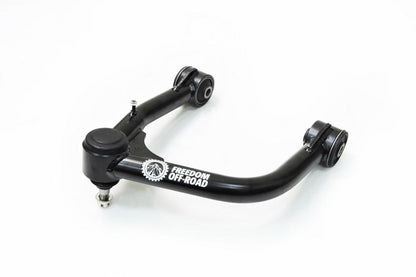 Front 3.5 Inch Lift Struts w/ Rear 3 Inch Blocks, Shocks, and Front Upper Control Arms 2007-2021 Toyota Tundra - image 3