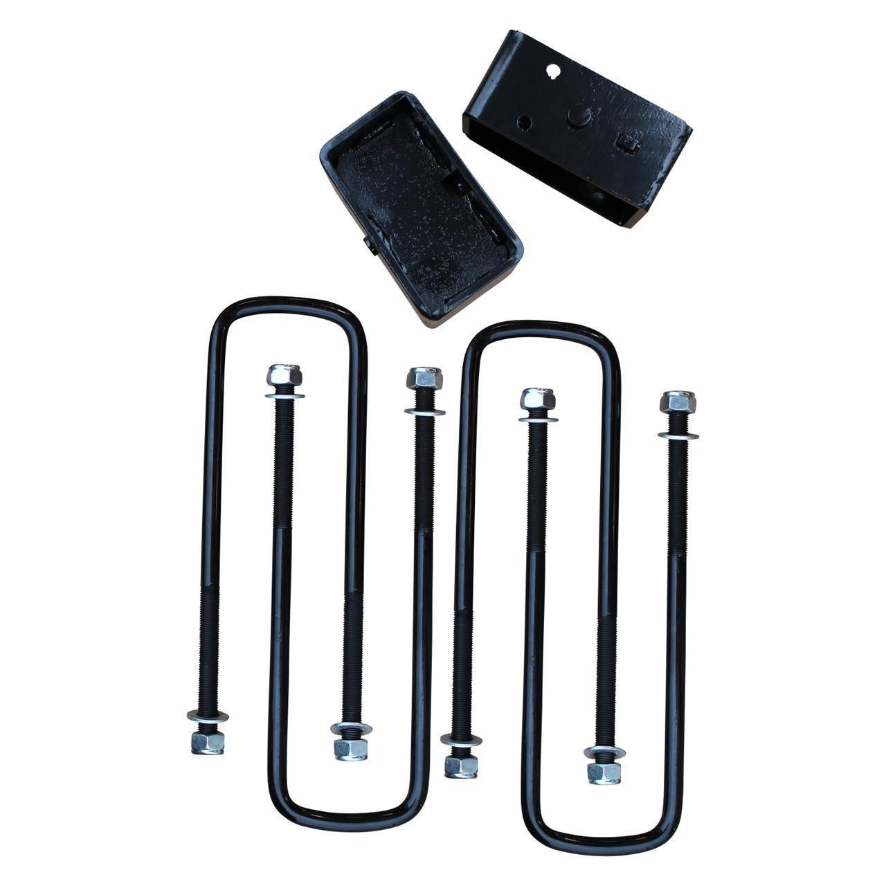 Front 3.5 Inch Lift Struts w/ Rear 3 Inch Blocks, Shocks, and Front Upper Control Arms 2007-2021 Toyota Tundra - image 5