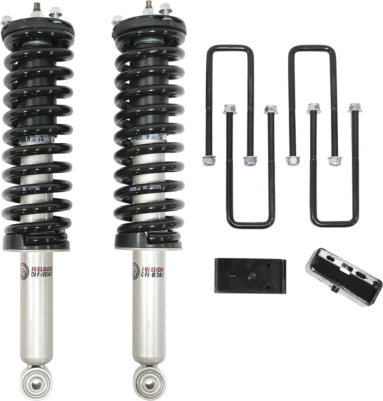 3 Inch Lift Kit Front Struts w/ Rear 2 Inch Blocks for 00-06 Tundra
