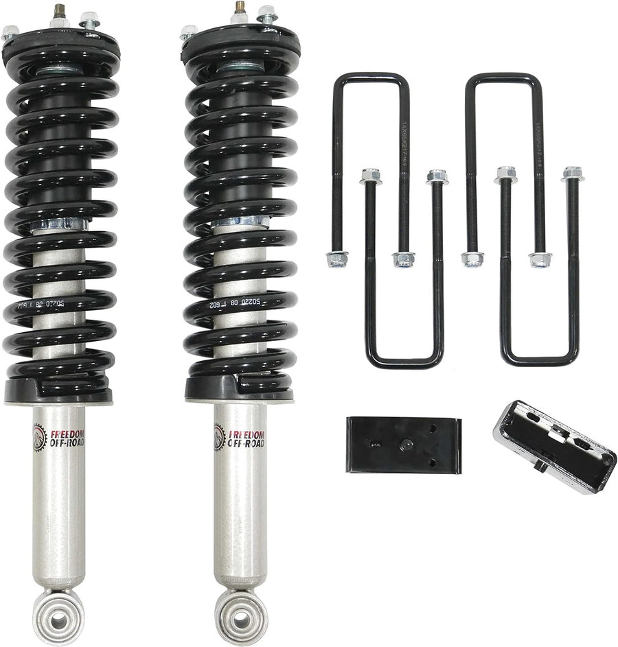 3 Inch Lift Kit Front Struts w/ Rear 2 Inch Blocks for 00-06 Tundra