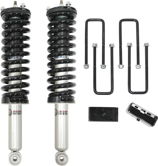 Front 2 Inch Lift Struts w/ Rear 2 Inch Blocks 2000-2006 Toyota Tundra