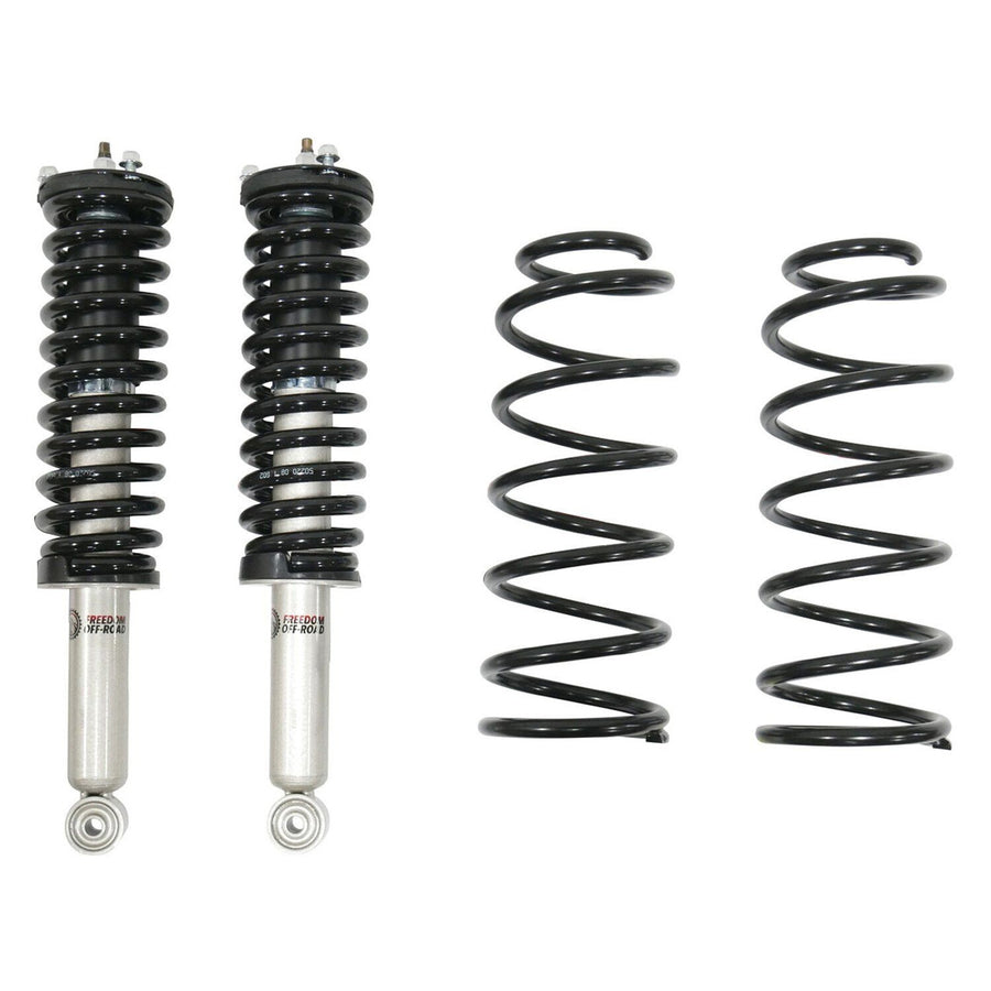 2 Inch Front Lift Struts with 2 Inch Rear Lift Springs 96-02 Toyota 4Runner