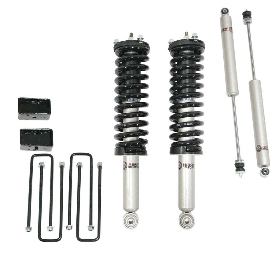 3 Inch Lift Kit Front Struts w/ Rear Blocks and Shocks 96-04 Toyota Tacoma