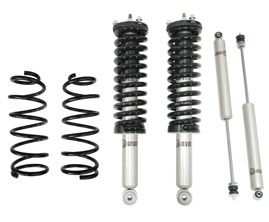Front 3.5 Inch Lift Struts w/ Rear 3 Inch Lift Springs and Shocks 1996-2002 Toyota 4Runner