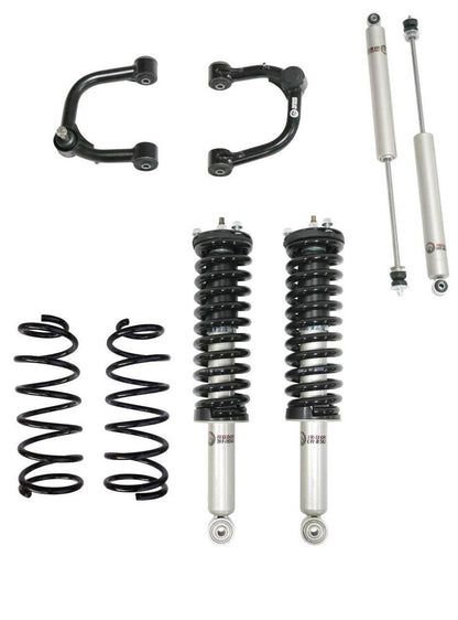 Front 3.5 Inch Lift Struts w/ Rear 3 Inch Lift Springs, Shocks, and Front Upper Control Arms 1996-2002 Toyota 4Runner