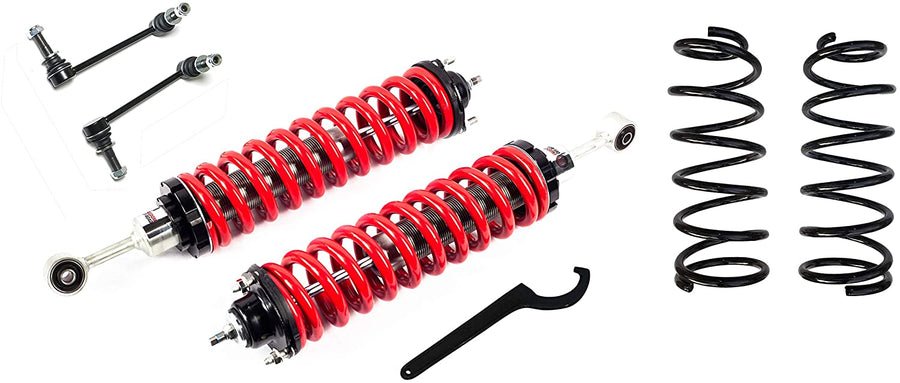 2.5-5 Inch Adjustable Coilovers / 3 Inch Rear Lift Springs 10-23 GX460 03-09 GX470 03-23 4Runner 07-14 FJ Cruiser 05-23 Tacoma