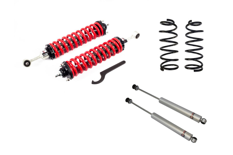 1-4 Inch Adjustable Coilovers 2 Inch Rear Lift Springs and Rear Shocks 96-02 4Runner