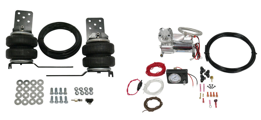 Rear Air Bag Leaf Spring Tow Assist Kit w/ Controller Kit FO-U1102-KIT